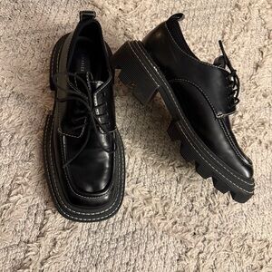 CHARLES & KEITH Chunky Brogues size 36 as seen on Gigi Hadid